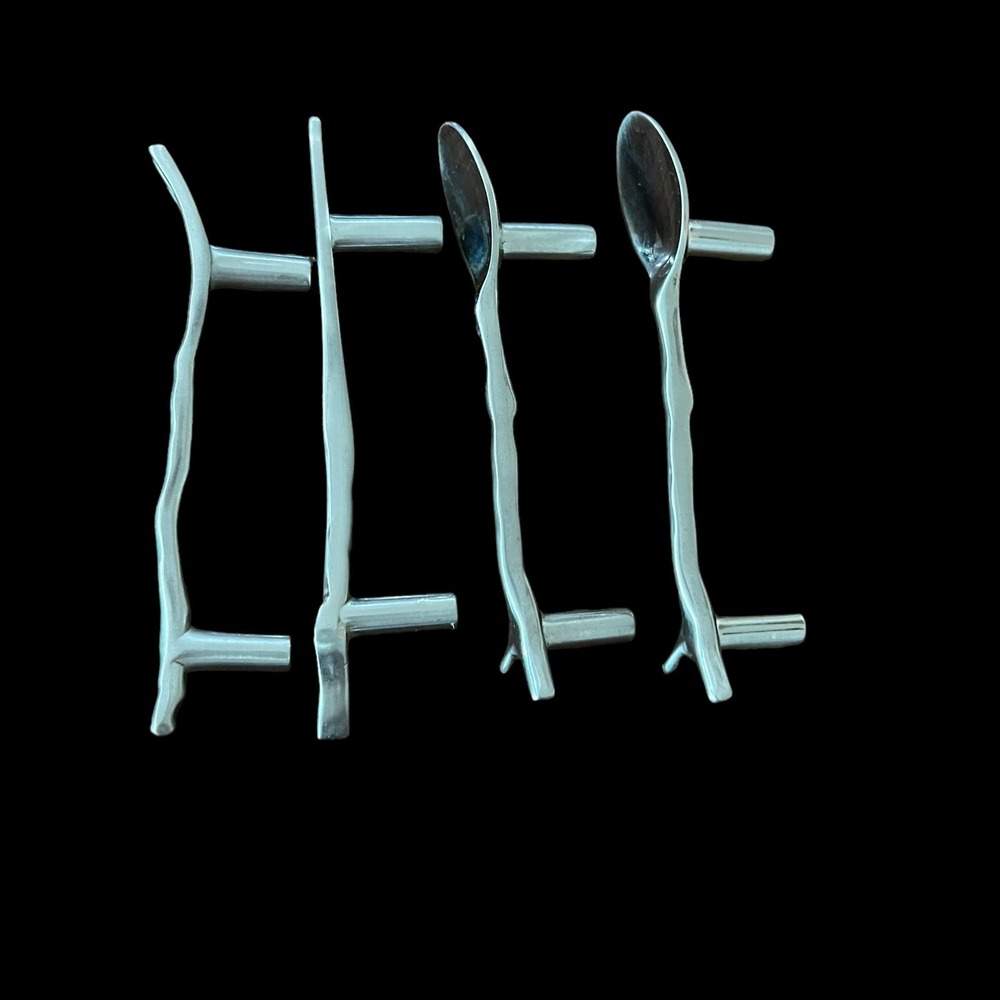 4 Chrome Drawer/Cabinet Pulls, 3" Center to Center